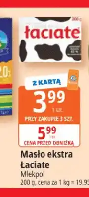 E.Leclerc Masło ekstra Łaciate Mlekpol oferta