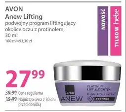 Hebe Podwójny program liftingujący okolice oczu Avon Anew Lifting oferta