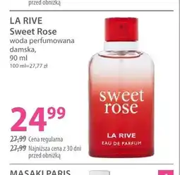 Hebe Woda perfumowana damska La Rive Sweet Rose oferta