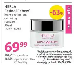 Hebe Krem z retinolem do twarzy na dzień Herla Retinol Renew oferta