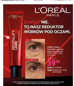 Hebe Reduktor cieni i worków pod oczami L'Oréal Paris Revitalift Laser Eye Bag Instant Eraser oferta