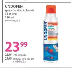 Hebe Spray do stóp i obuwia Undofen All In One oferta