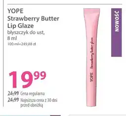 Hebe Błyszczyk do ust Yope Strawberry Butter Lip Glaze oferta