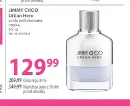 Hebe Woda perfumowana męska Jimmy Choo Urban Hero oferta