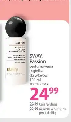 Hebe Passion perfumowana mgiełka do włosów SWAY oferta