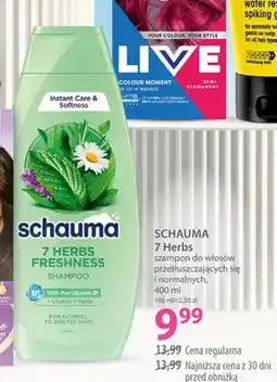 Hebe Szampon do włosów Schauma 7 Herbs Freshness oferta