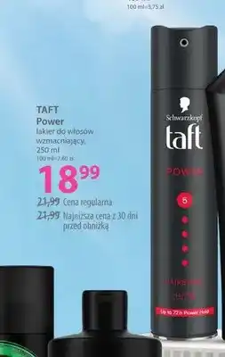 Hebe Lakier do włosów Taft Power oferta