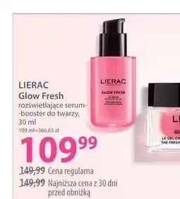 Hebe Rozświetlające serum-booster do twarzy Lierac Glow Fresh oferta