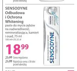 Hebe Pasta do zębów Sensodyne Odbudowa i Ochrona Whitening oferta