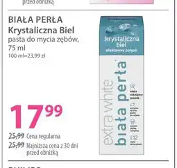 Hebe Pasta do zębów Biała Perła Krystaliczna Biel oferta
