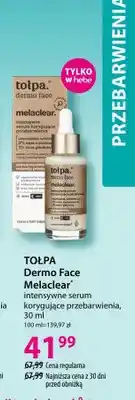 Hebe Intensywne serum korygujące przebarwienia Tołpa Dermo Face Melaclear oferta