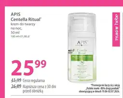 Hebe Krem do twarzy na noc Apis Centella Ritual oferta