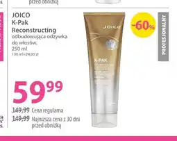 Hebe Odbudowująca odżywka do włosów Joico K-Pak Reconstructing oferta