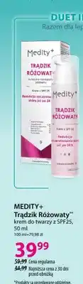 Hebe Krem do twarzy z SPF25 Medity+ Trądzik Różowaty oferta