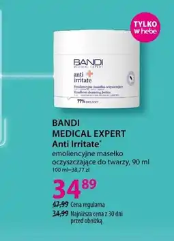 Hebe Emoliencyjne masełko oczyszczające do twarzy Bandi Medical Expert Anti Irritate oferta