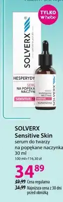 Hebe Serum do twarzy Solverx Sensitive Skin na popękane naczynka oferta