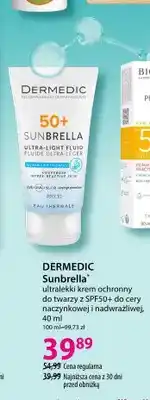 Hebe Krem ochronny do twarzy Dermedic Sunbrella SPF50+ oferta
