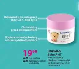 Hebe Krem ochronny Linomag Bobo A+E dla dzieci i niemowląt od 1. dnia życia oferta