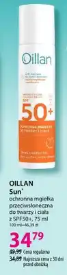 Hebe Mgiełka ochronna przeciwsłoneczna do twarzy i ciała Oillan Sun SPF50+ oferta