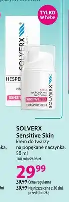 Hebe Krem do twarzy Solverx Sensitive Skin na popękane naczynka oferta