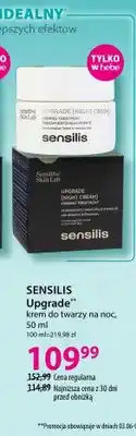 Hebe Krem do twarzy na noc Sensilis Upgrade oferta