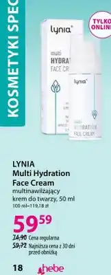 Hebe Krem do twarzy multinawilżający Lynia Multi Hydration Face Cream oferta