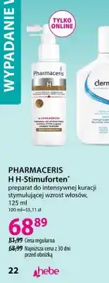 Hebe Preparat do intensywnej kuracji stymulującej wzrost włosów Pharmaceris H H-Stimuforten oferta
