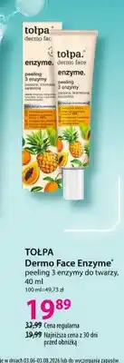 Hebe Peeling 3 enzymy do twarzy Tołpa Dermo Face Enzyme oferta