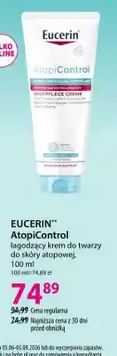 Hebe Krem do twarzy łagodzący do skóry atopowej Eucerin AtopiControl oferta