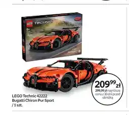 Empik Klocki LEGO Technic 42222 Bugatti Chiron Pur Sport oferta