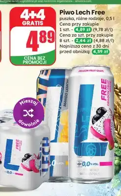 Dino Piwo bezalkoholowe Lech Free Hydrate oferta