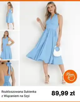 Born2be Sukienka rozkloszowana z wiązaniem na szyi Born2be oferta