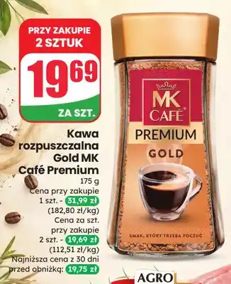 Dino Kawa rozpuszczalna MK Café Premium Gold oferta