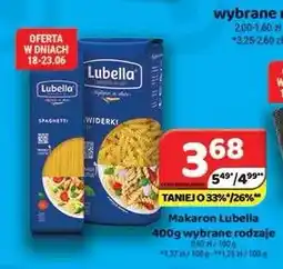 Delfin Makaron Lubella Spaghetti oferta