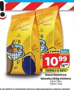 Delfin Kawa mielona Woseba Rodzinna oferta