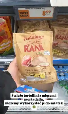 Biedronka Świeże tortellini z mięsem i mortadelą Giovanni Rana oferta