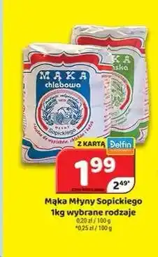 Delfin Mąka chlebowa Młyny Sopickiego oferta