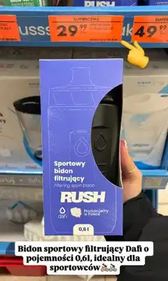 Biedronka Sportowy bidon filtrujący Dafi Rush oferta