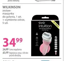 Hebe Zestaw maszynka do golenia Wilkinson Sword Intuition + ostrza wymienne oferta