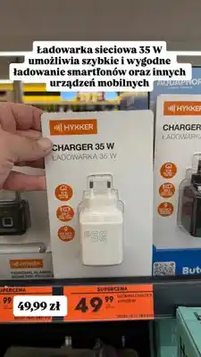 Biedronka Ładowarka sieciowa Hykker 35W oferta