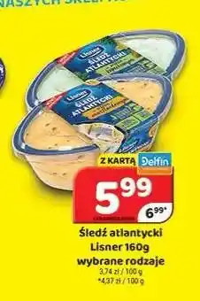 Delfin Śledź atlantycki Lisner oferta