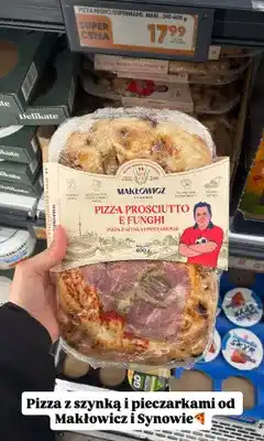 Biedronka Pizza Prosciutto e Funghi Makłowicz i Synowie oferta