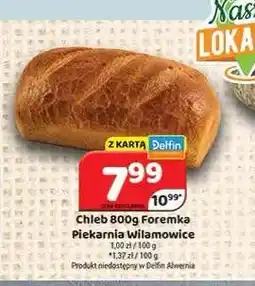 Delfin Chleb Foremka Piekarnia Wilamowice oferta