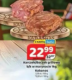 Delfin Karczek grillowy b/k w marynacie Kabanos oferta