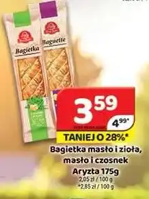 Delfin Bagietka masło i zioła Aryzta oferta
