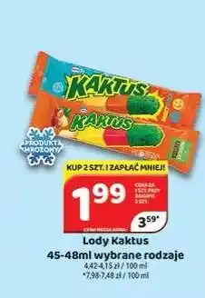 Delfin Lody Kaktus cytrynowo-truskawkowe oferta