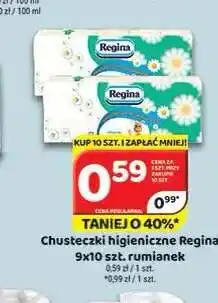 Delfin Chusteczki higieniczne Regina rumianek oferta