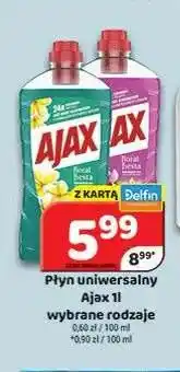 Delfin Płyn uniwersalny Ajax Floral Fiesta Green oferta