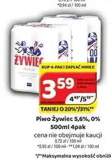 Delfin Piwo Żywiec 5,6% 4-pak oferta
