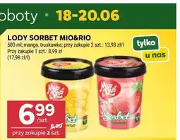 Stokrotka Market Lody Sorbet Mio&Rio oferta